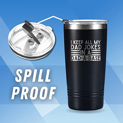 Dad Gifts Dad Fuel Travel Coffee Mug Tumbler 590ml/20oz